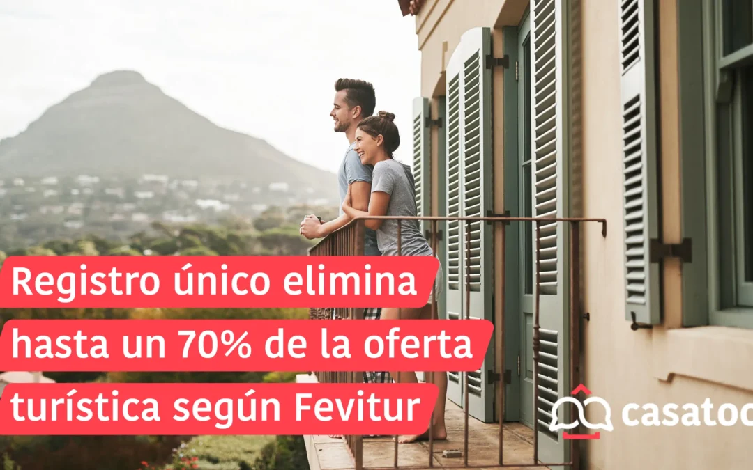 Registro único elimina hasta un 70 % de la oferta turística